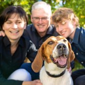 Familienshooting mit Hund Gutschein